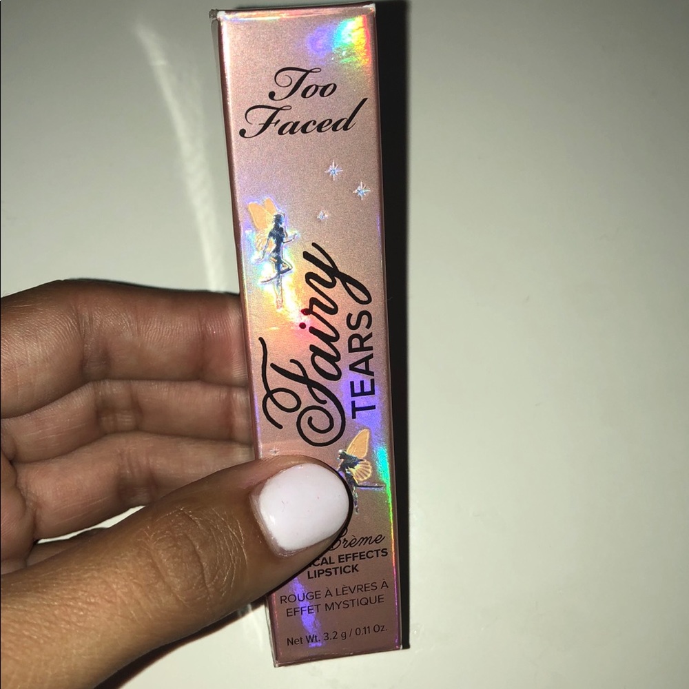 Too Faced Fairy Tears La Creme Lipstick 栗‍♀️